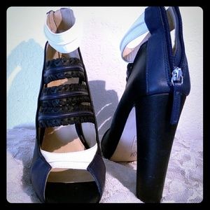 Gx by Gwen Stefani colorful strappy heels